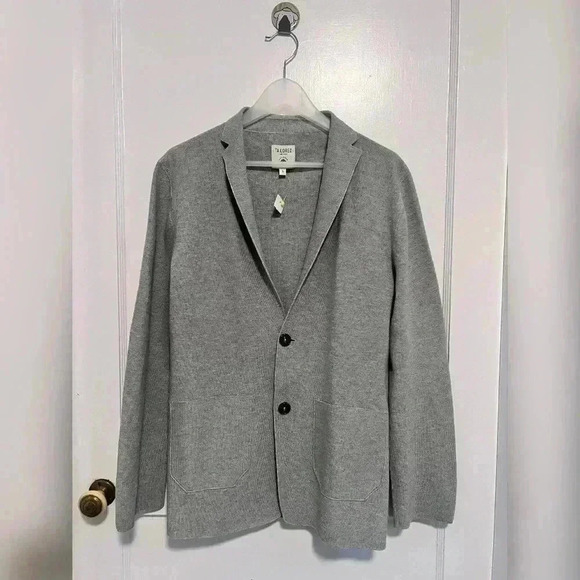 Tailored Industry Grey THOMAS Blazer Jacket Unisex Like New - Picture 4 of 6
